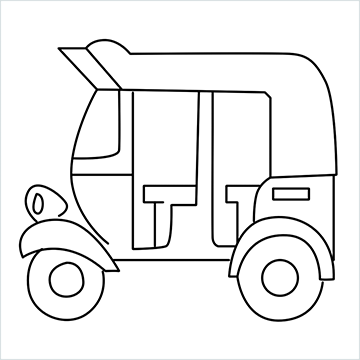 auto rickshaw drawing (27)