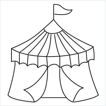 circus tent drawing (34)