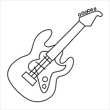 guitar drawing (6)