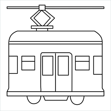 tram car drawing (16)