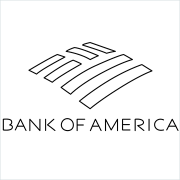 Bank of america Logo drawing