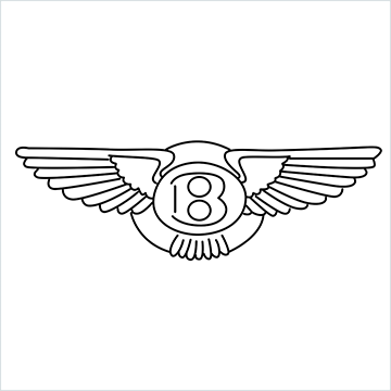 Bentley Logo drawing