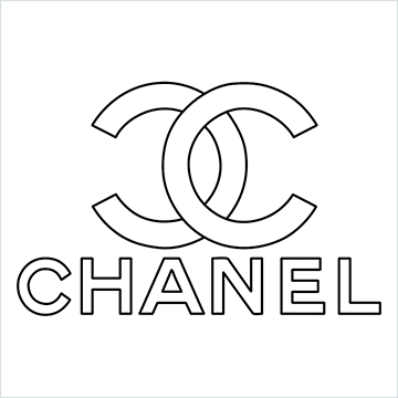 Chanel Logo drawing