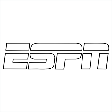 ESPN logo drawing