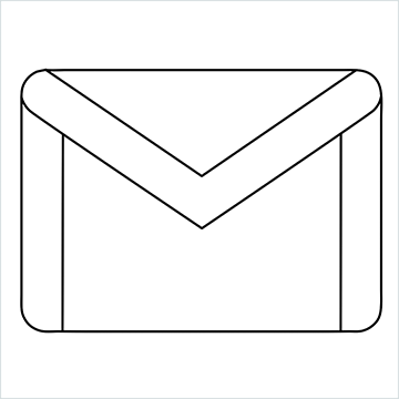 Gmail Logo drawing