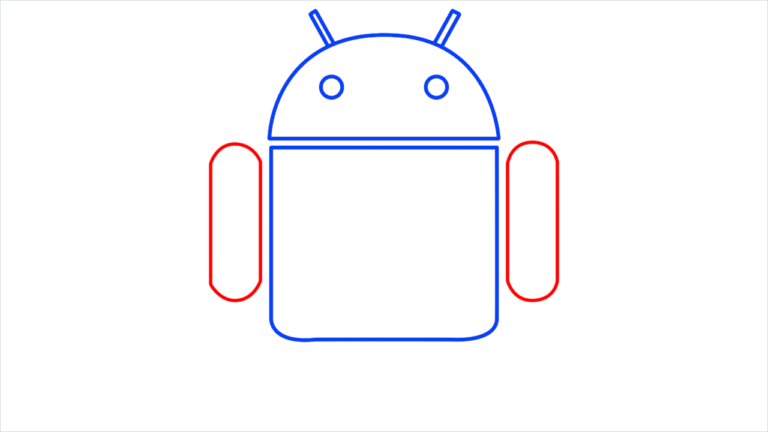 How To Draw Android Step by Step - [7 Easy Phase]