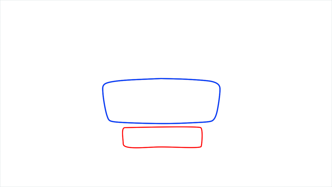 How to draw Bentley from the front step (2)
