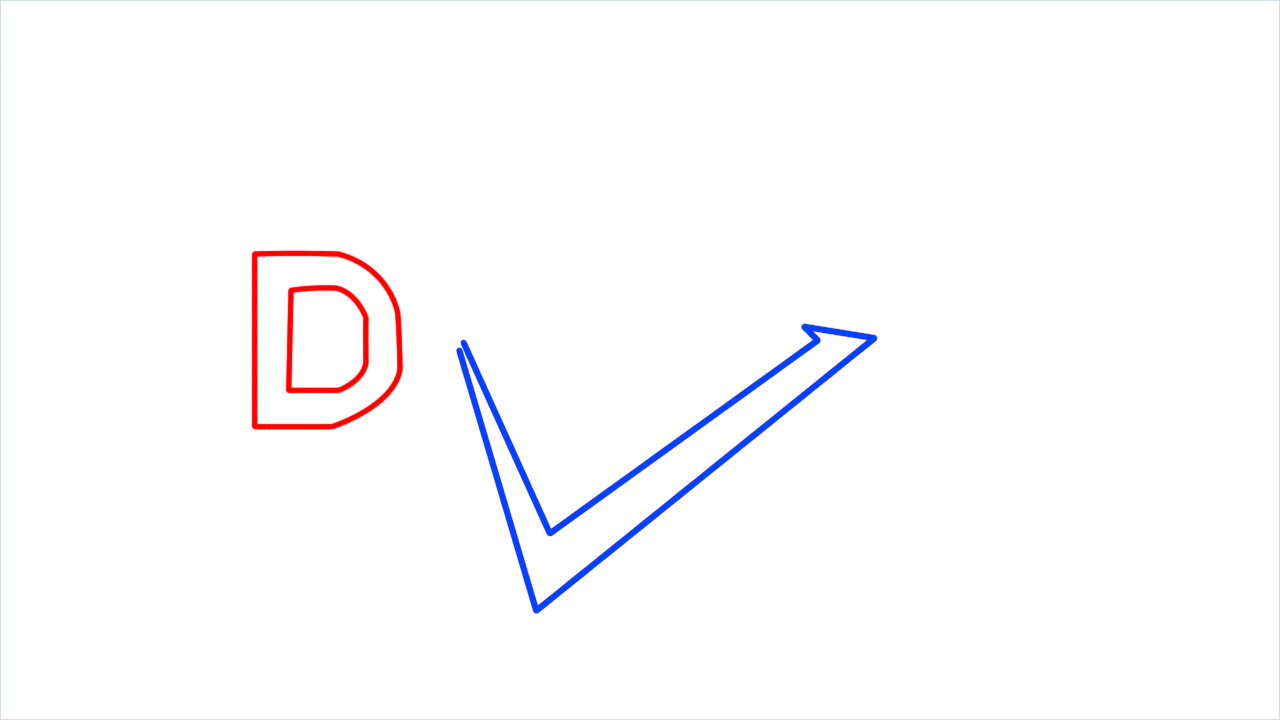 How to draw Doritos step (2)