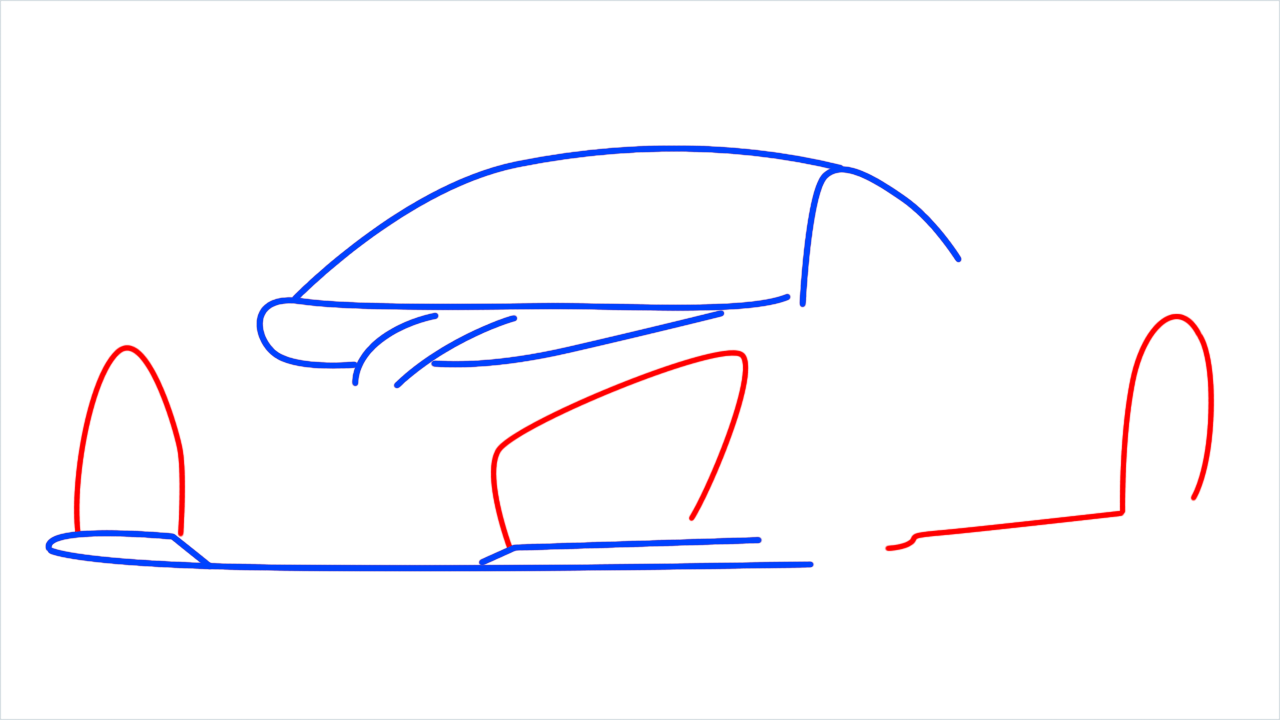 How to draw McLaren Senna step (4)