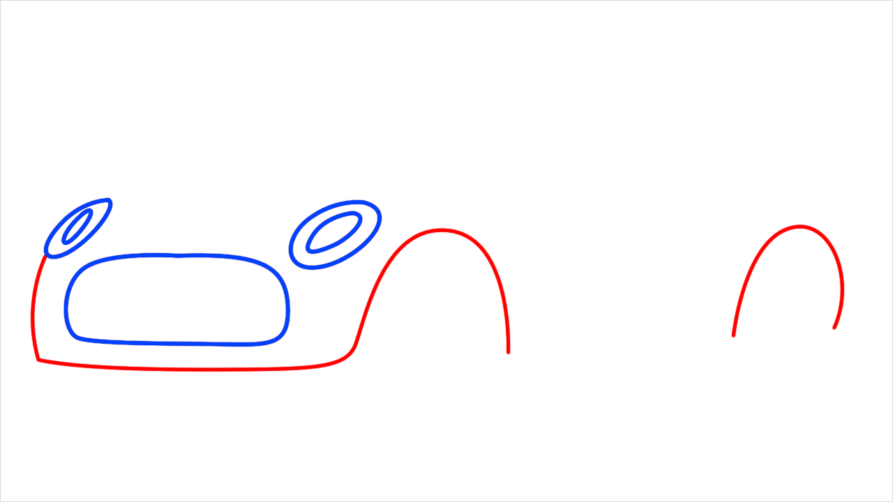 How to draw Mini cooper step (3)