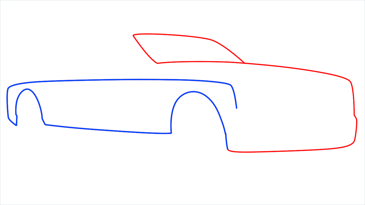 How to draw Rolls Royce Phantom step (3)