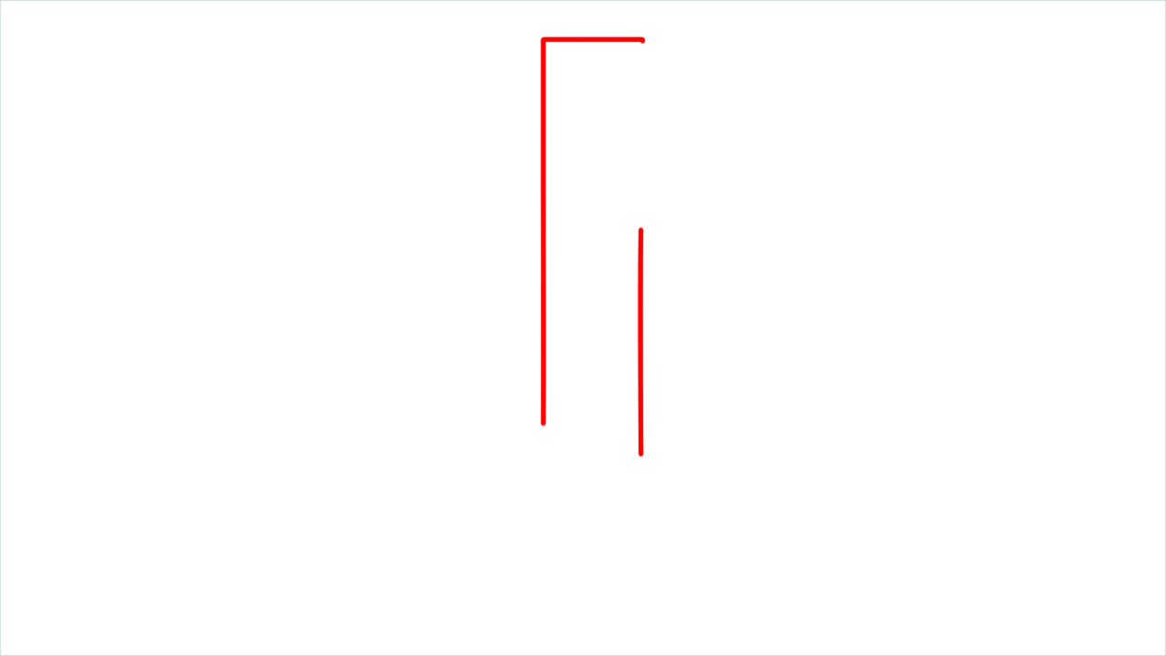 How to draw TikTok Logo step (1)