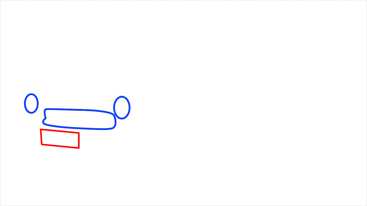 How to draw Wartburg 311 step (3)