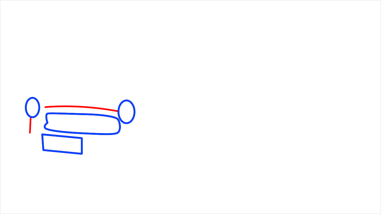 How to draw Wartburg 311 step (4)