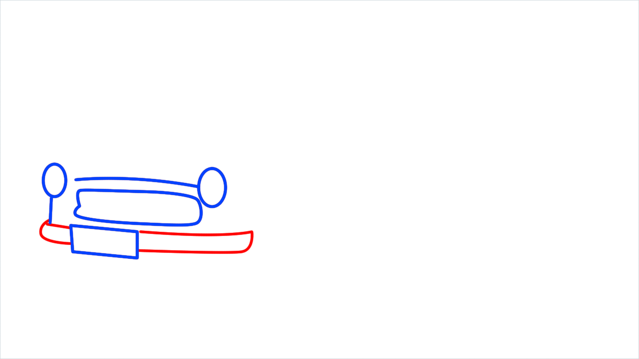 How to draw Wartburg 311 step (5)