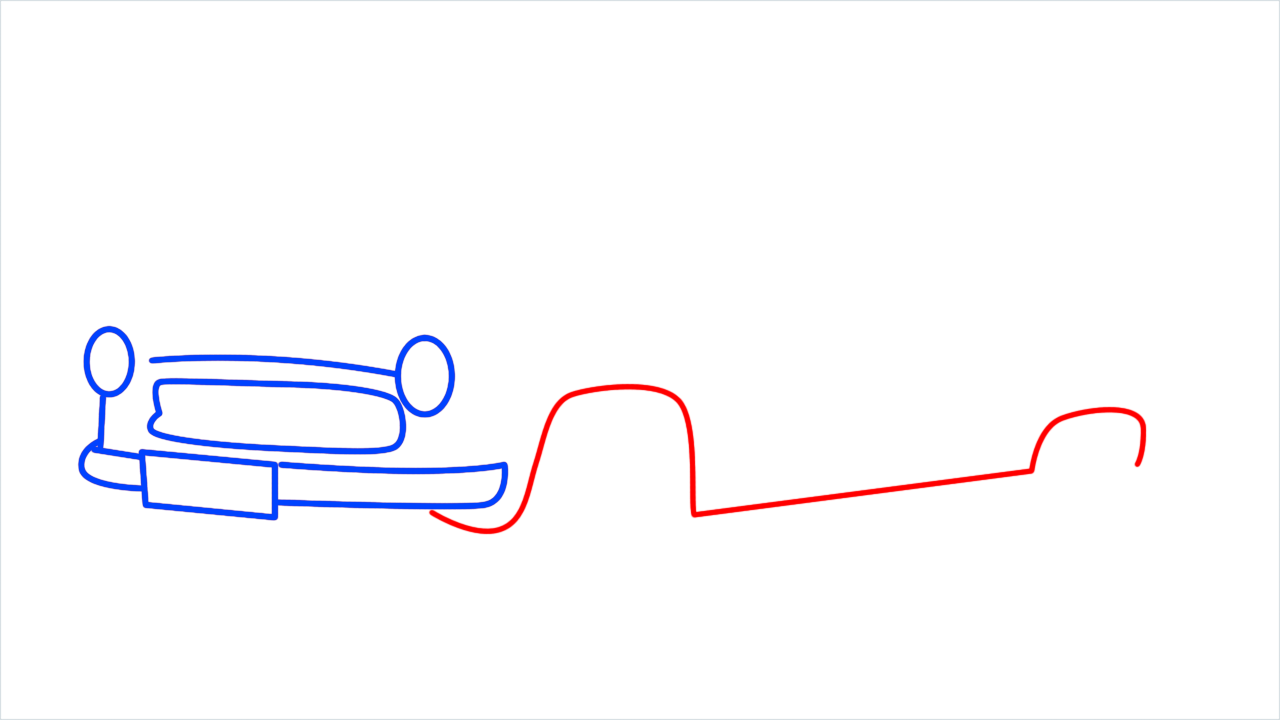 How to draw Wartburg 311 step (6)