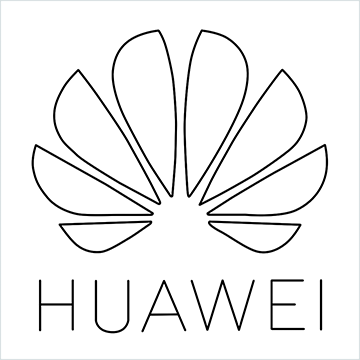 Huawei Logo drawing