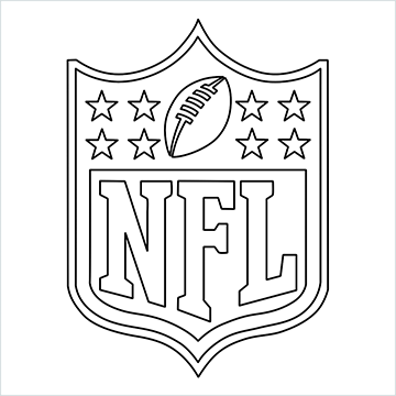 NFL Logo drawing
