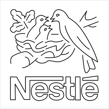 Nestle Logo drawing