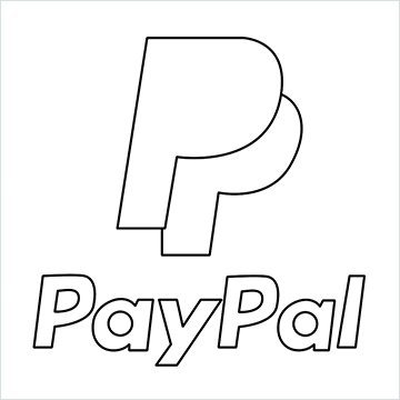 Paypal Logo drawing