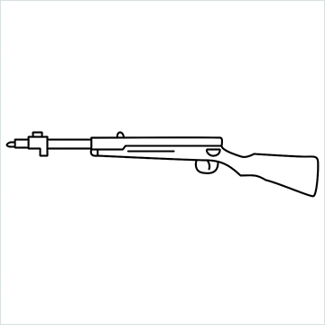 Type 100 Gun drawing