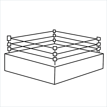 WWE ring drawing