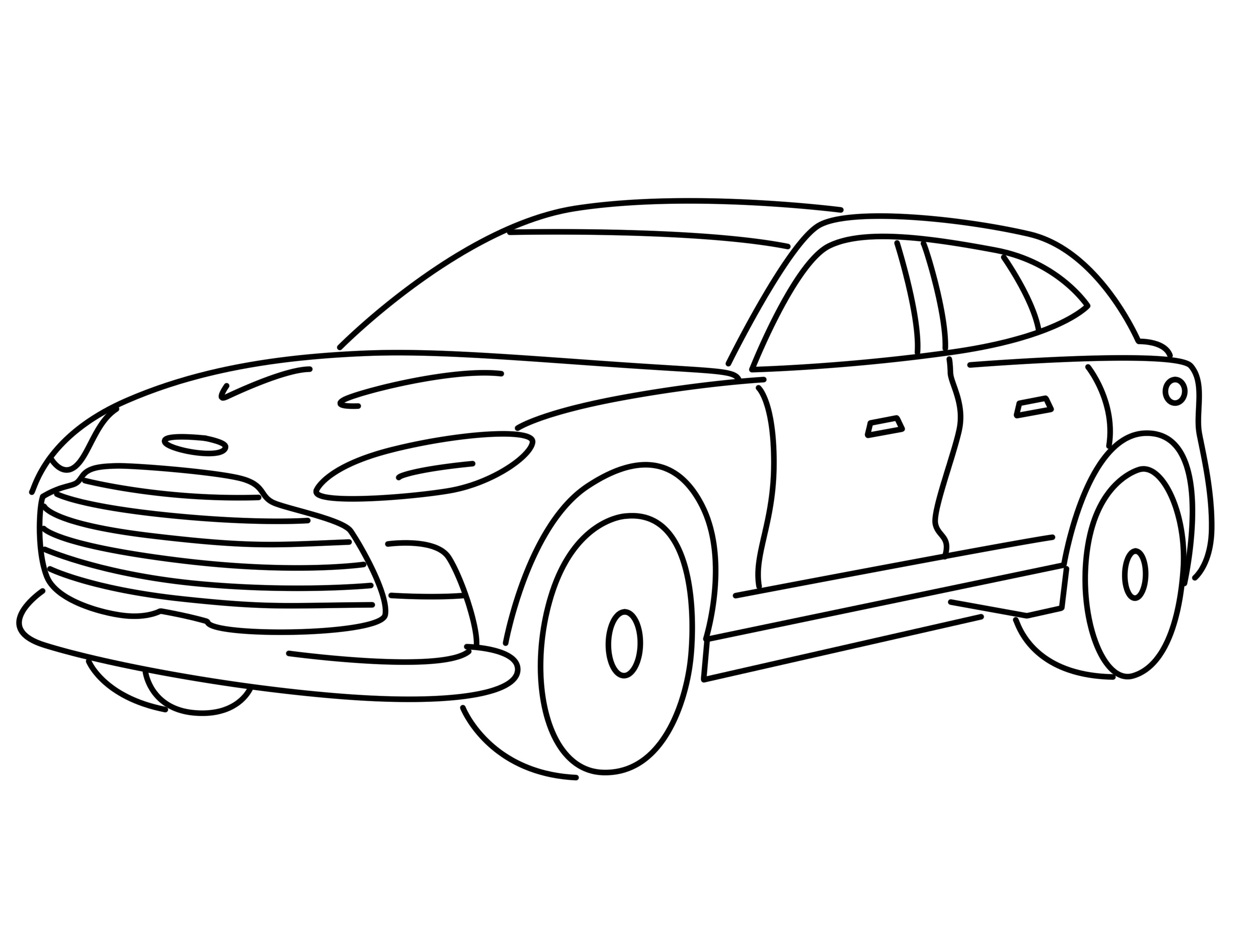Aston Martin DBX coloring page